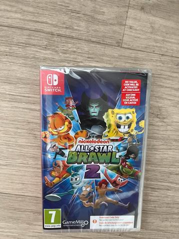 Nintendo switch nickelodeon  all stars brawn sealed (code) beschikbaar voor biedingen