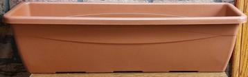 2 Bloembakken - Terracotta kleur - Tirol - Uitstekende staat beschikbaar voor biedingen