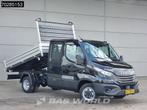 Iveco Daily 35C21 Open Laadbak Dubbel Cabine 210PK 3.0L Dubb, Auto's, Stof, Euro 6, 4 cilinders, Iveco