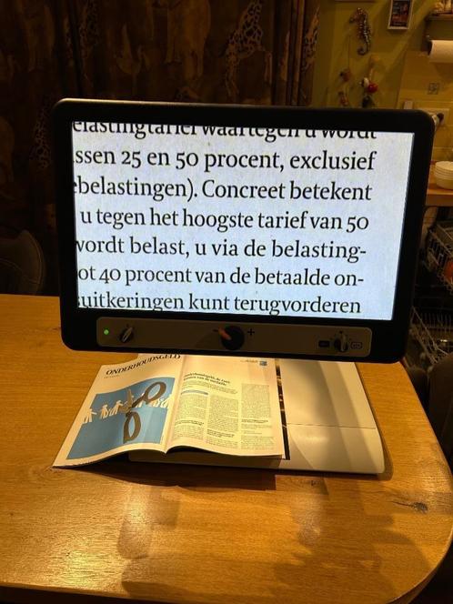 Leesapparaat slechtzienden, Hobby en Vrije tijd, Vergrootglazen, Loepen en Loeplampen, Zo goed als nieuw, Overige typen, Ophalen