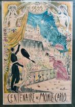 Affiche Monte Carlo 1966 Cecil Beaton, Ophalen of Verzenden, Gebruikt
