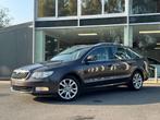 Skoda Superb SW 2.0 CR TDi Elegance DPF, Autos, Skoda, Cuir, Entreprise, Noir, 5 portes