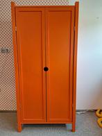 Kleerkast oranje, Huis en Inrichting, Kasten | Kleerkasten, Ophalen, Gebruikt, 50 tot 100 cm, Met hangruimte