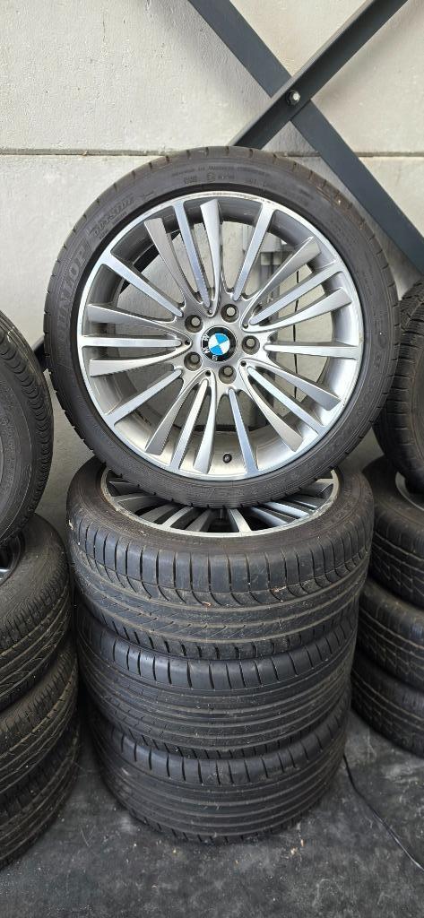 BMW 5-6 SERIE 423 /19inch Alu velgen met Banden, Autos : Pièces & Accessoires, Pneus & Jantes, Pneu(s), Pneus été, 19 pouces, 245 mm