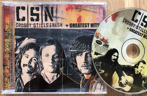CROSBY STILLS & NASH - Greatest hits ( CD; 19 tracks ), Cd's en Dvd's, Cd's | Rock, Zo goed als nieuw, Poprock, Verzenden