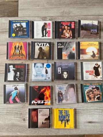 Cd’s Filmmuziek 1,50€ stuk beschikbaar voor biedingen