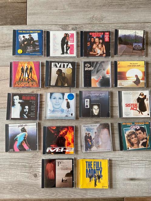 Cd’s Filmmuziek 1,50€ stuk, Cd's en Dvd's, Cd's | Filmmuziek en Soundtracks, Gebruikt, Ophalen of Verzenden