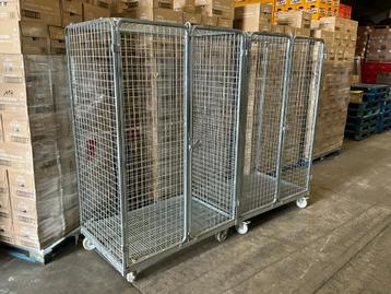 Manutan magazijnkar – rolcontainer beschikbaar voor biedingen