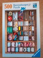 Ravensburger puzzel naaigerief - 500 stuks, Hobby en Vrije tijd, Ophalen of Verzenden, Zo goed als nieuw