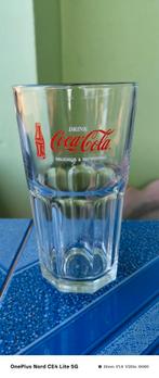 Zwaar vintage glas Coca Cola., Ophalen of Verzenden, Zo goed als nieuw