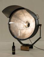 XL zoeklicht, schijnwerper, spotlight, Signal light,aviation, Ophalen, Glas, Vintage, 100 tot 150 cm