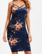 Fluwelen bodyconjurk maat XS, Kleding | Dames, Gelegenheidskleding, Ophalen of Verzenden, Zo goed als nieuw