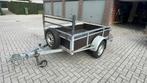 Aanhangwagen enkelas 200x125 cm * proper *, Ophalen, Gebruikt