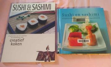 sushi en sashimi beschikbaar voor biedingen