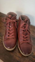 Enkellaarzen in echt leder Maat: 37, Enlèvement ou Envoi, Comme neuf, Brun, Boots et Botinnes