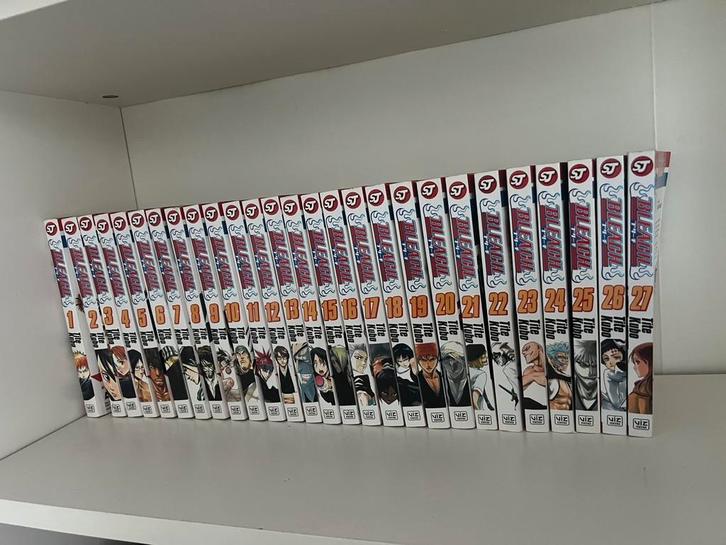 anime manga: Tite Kubo - Bleach vol 1-27, Boeken, Kunst en Cultuur | Fotografie en Design, Zo goed als nieuw, Ophalen