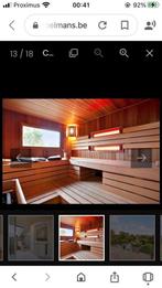 SAUNA INFRA ROOD & KOLENKACHEL, Sport en Fitness, Sauna, Ophalen, Gebruikt