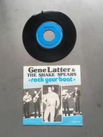 Gene Latter & The Shake Spears - Rock Your Boat, CD & DVD, Vinyles Singles, Comme neuf, 7 pouces, Enlèvement ou Envoi, Single