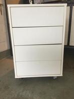 Meubels, Huis en Inrichting, Overige materialen, Gebruikt, Minder dan 100 cm, Op wieltjes