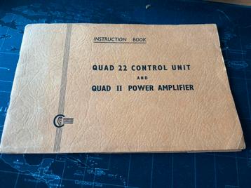 Handleiding Quad II en Quad 22 beschikbaar voor biedingen