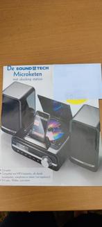 Muziekinstallatie met docking station, Ophalen of Verzenden, Nieuw