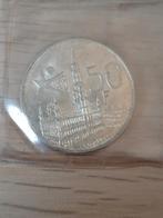 Pièce en argent belge., Enlèvement ou Envoi, Argent, Argent