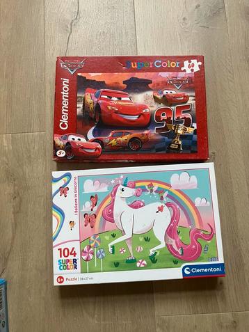 Clementoni kinderpuzzels beschikbaar voor biedingen