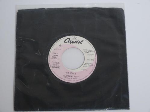 The Knack Baby Talks Dirty 7" 1980, Cd's en Dvd's, Vinyl Singles, Gebruikt, Single, Pop, 7 inch, Ophalen of Verzenden