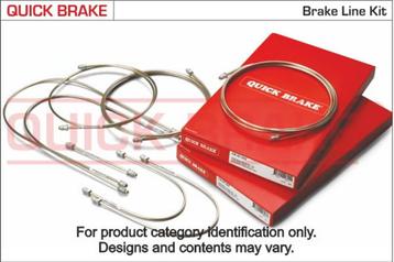 Quick Brake Remleiding set  8 delig BMW 3-Serie (E30 met ABS beschikbaar voor biedingen