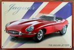 Reclamebord van Jaguar E-Type in reliëf-30x20cm, Collections, Marques & Objets publicitaires, Envoi, Panneau publicitaire, Neuf