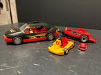 Playmobile Raceauto met Go-cart, Kinderen en Baby's, Ophalen, Zo goed als nieuw