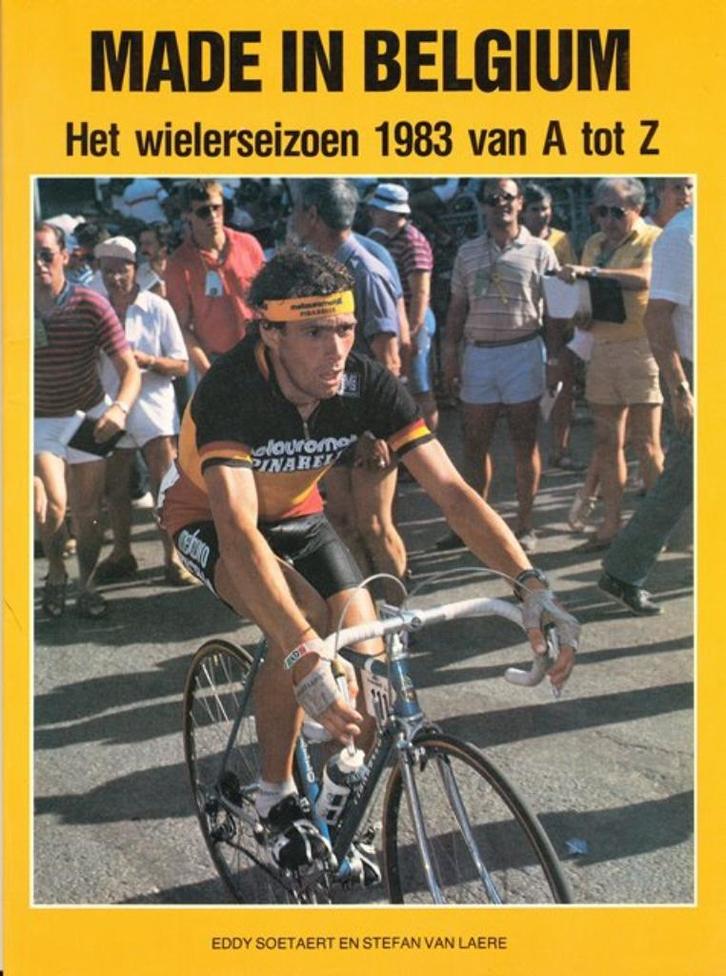 (sp125) Made in Belgium, wielerseizoen 1983, Boeken, Sportboeken, Gelezen, Verzenden