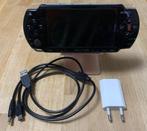 Sony Playstation Portable, Ophalen of Verzenden, Gebruikt, Zwart, PSP Slim