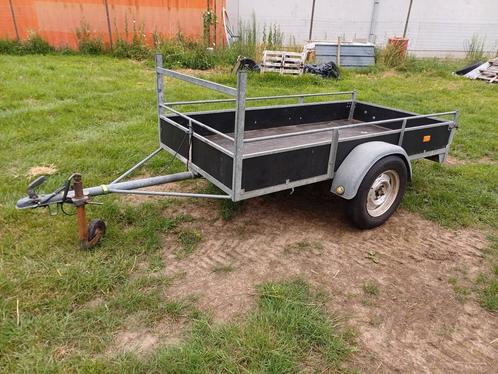 Aanhangwagen 120x245 in zeer goede staat, Auto diversen, Aanhangers en Bagagewagens, Zo goed als nieuw, Ophalen