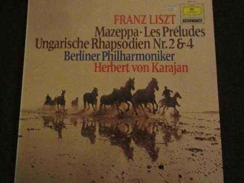 LP Franz Liszt - Herbert von Karajan, CD & DVD, Vinyles | Classique, Enlèvement ou Envoi
