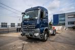 Mercedes-Benz AROCS 1843 LS ( NO ACTROS)+BIG AXLE+HYDR., Auto's, Vrachtwagens, Automaat, Achterwielaandrijving, Euro 6, Blauw