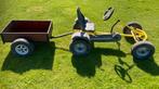 Gokart, aanhangwagen met kipp-functie en kruiwagen van BERG, Ophalen, Gebruikt, Berg, Met kar of aanhanger