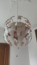 2x IKEA hanglamp PS2014 Wit/koper., Ophalen, Gebruikt