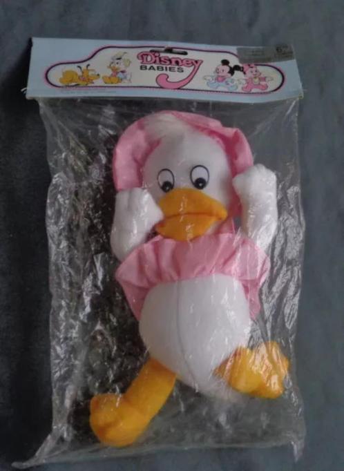 Disney Babies Daisy Duck Knuffel 20cm Vintage 80er NIEUW 198, Kinderen en Baby's, Speelgoed | Knuffels en Pluche, Zo goed als nieuw
