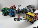 Lot de gros véhicules Lego Technics, Lego, Utilisé, Enlèvement ou Envoi