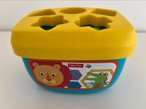 Fisher Prive baby’s eerste blokken - vormendoos, Kinderen en Baby's, Speelgoed | Fisher-Price, Zo goed als nieuw, Ophalen