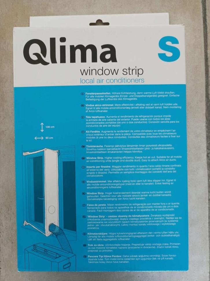 Qlima raamstrip Small, Elektronische apparatuur, Airco's, Nieuw, Ophalen of Verzenden