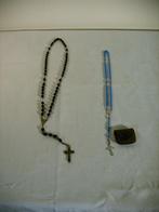 Twee oude rozenkransen, Verzamelen, Ophalen of Verzenden, Gebruikt, Overige typen, Christendom | Katholiek