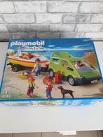 Playmobil auto + boot, Kinderen en Baby's, Ophalen of Verzenden, Zo goed als nieuw