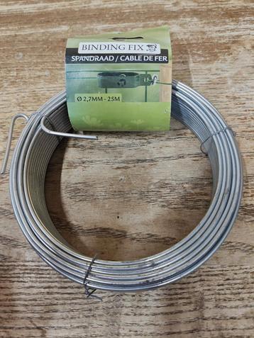 Spandraad ( 2,7 mm - 25 m) beschikbaar voor biedingen