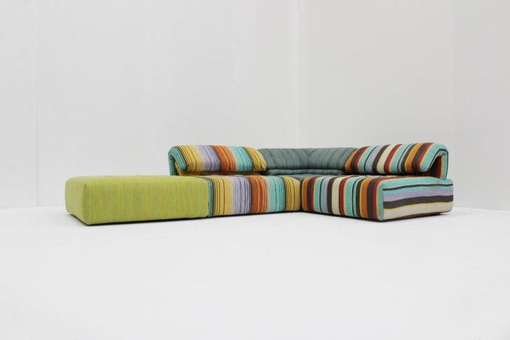 Vintage Roche Bobois Voyage Immobile modulaire sofa, Antiek en Kunst, Antiek | Meubels | Stoelen en Sofa's, Ophalen