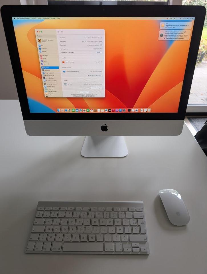 iMac - 21,5 - 2017 - SSD, Computers en Software, Apple Desktops, Gebruikt, iMac, SSD, 2 tot 3 Ghz, 8 GB, Ophalen