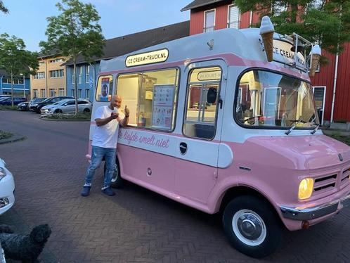 Bedford IJswagen 1976, Auto's, Bestelwagens en Lichte vracht, Particulier, Overige merken, LPG, Overige kleuren, Ophalen