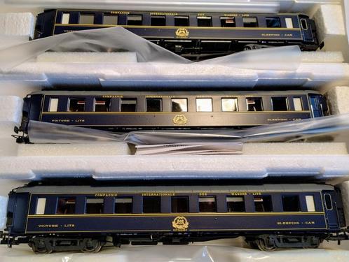 Set van 3 CIWL-rijtuigen LS Models exclusive, Hobby en Vrije tijd, Modeltreinen | H0, Nieuw, Wagon, Gelijkstroom, Overige merken
