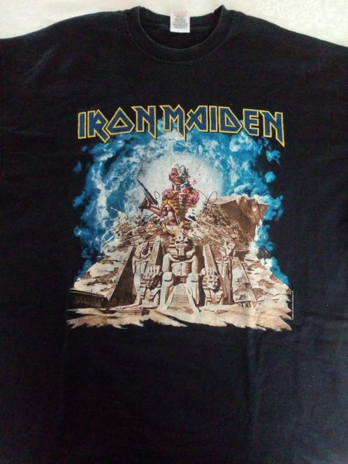 t-shirt Iron Maiden, heavy metal, Kleding | Heren, T-shirts, Gedragen, Maat 56/58 (XL), Overige kleuren, Verzenden